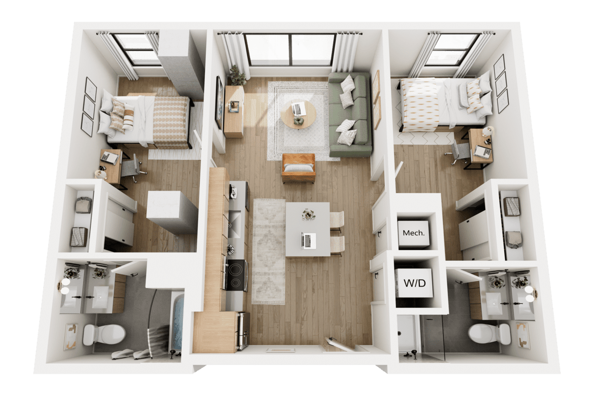 The Mirage – ID:1119384 Floorplan Image