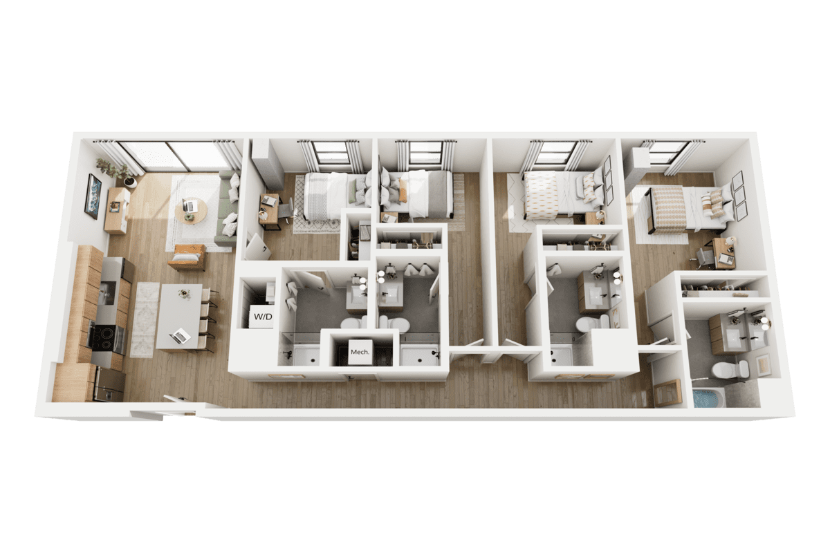 The Sunburst – ID:1119393 Floorplan Image