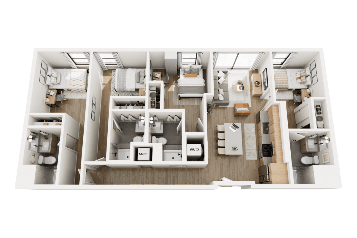 The Southwestern – ID:1119380 Floorplan Image