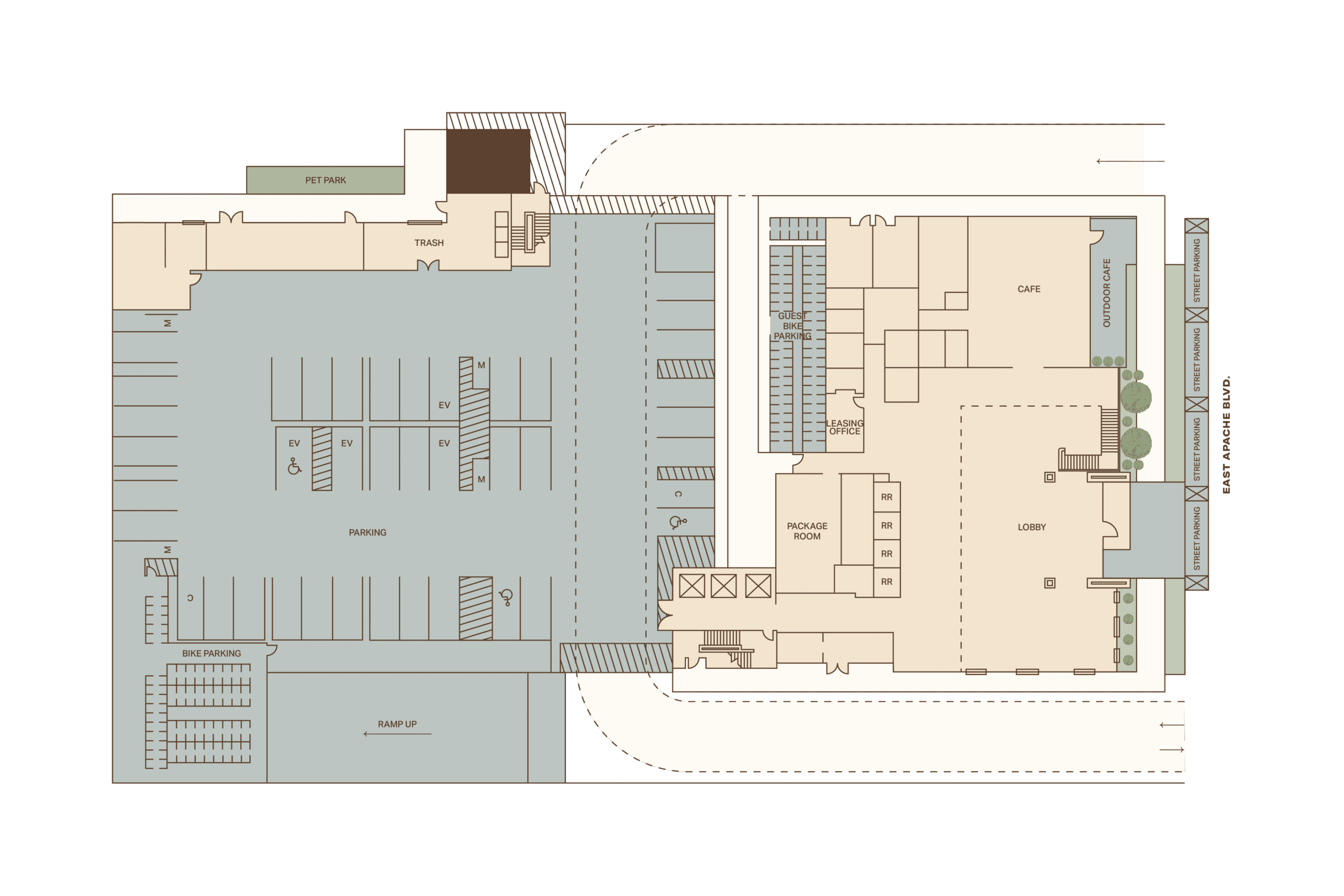 Floorplans | Rambler Tempe | Off Campus Housing ASU Tempe