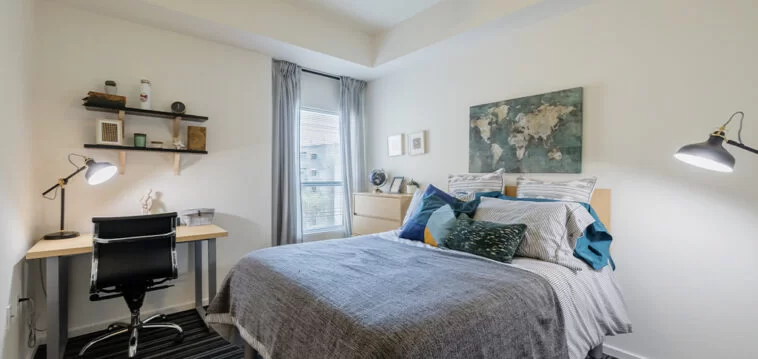 Image of a bedroom at Vertex Apartments