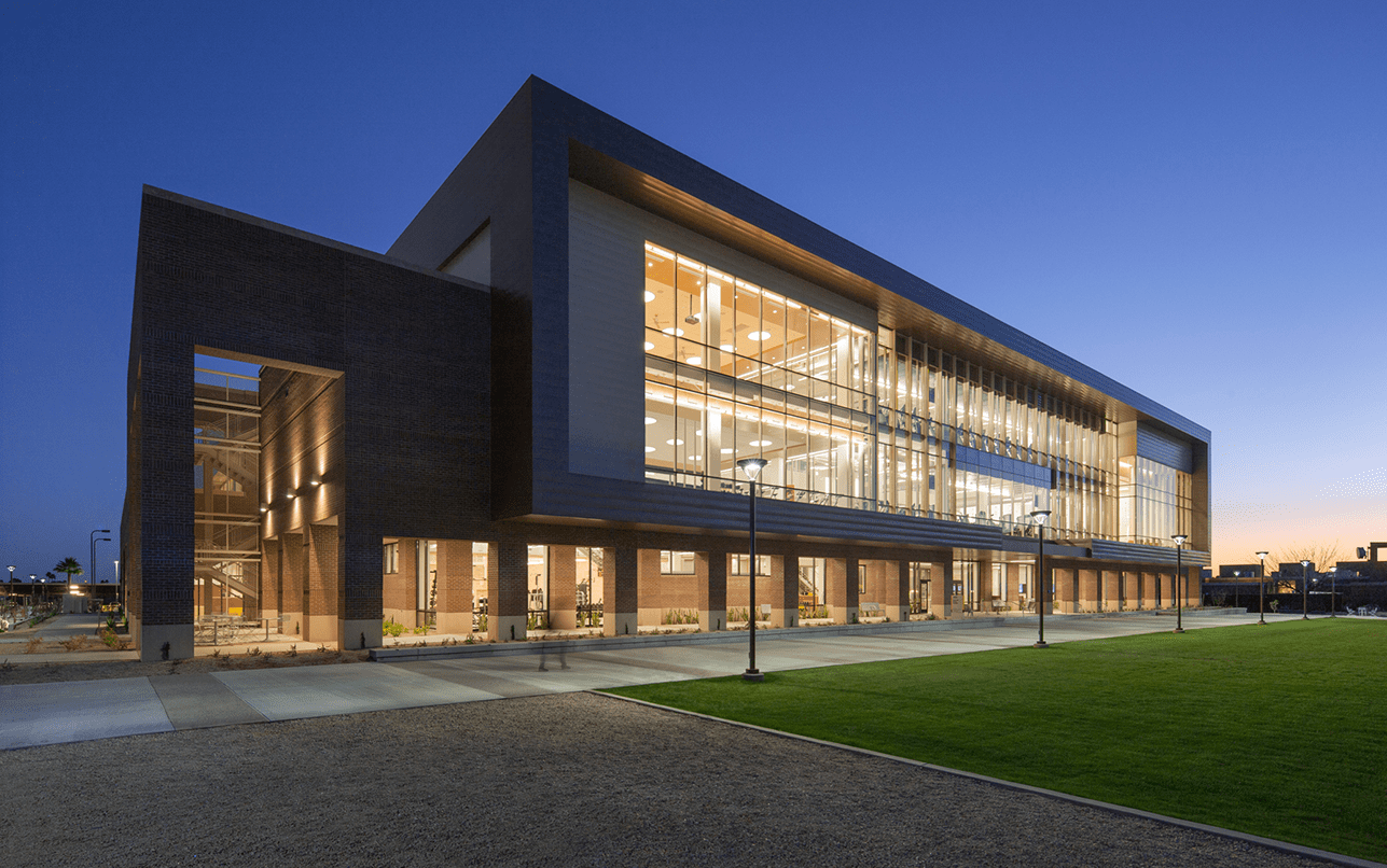 Exterior image of the Sun Devils Fitness Center 