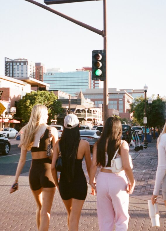 ASU students exploring Mill Avenue