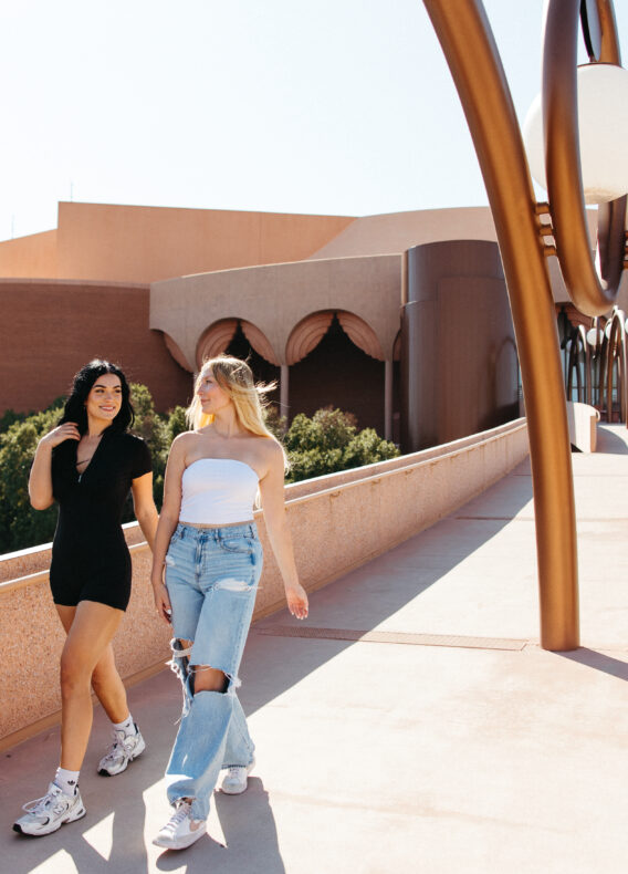 ASU students on campus