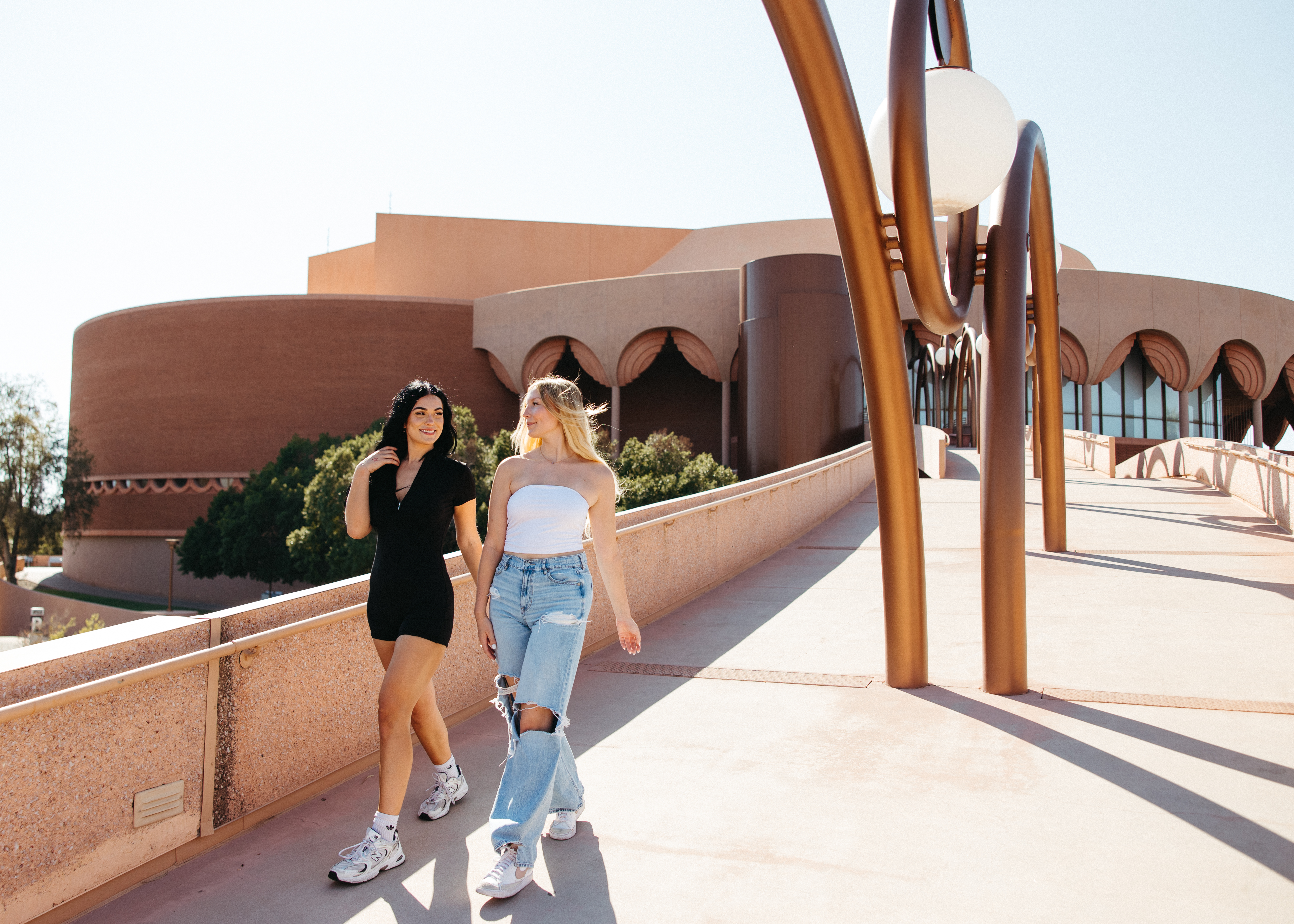 ASU students on campus
