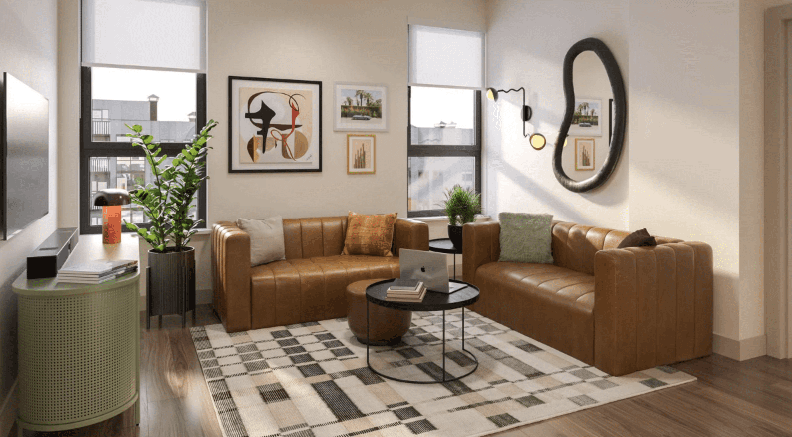 Verve tempe living room couch unit