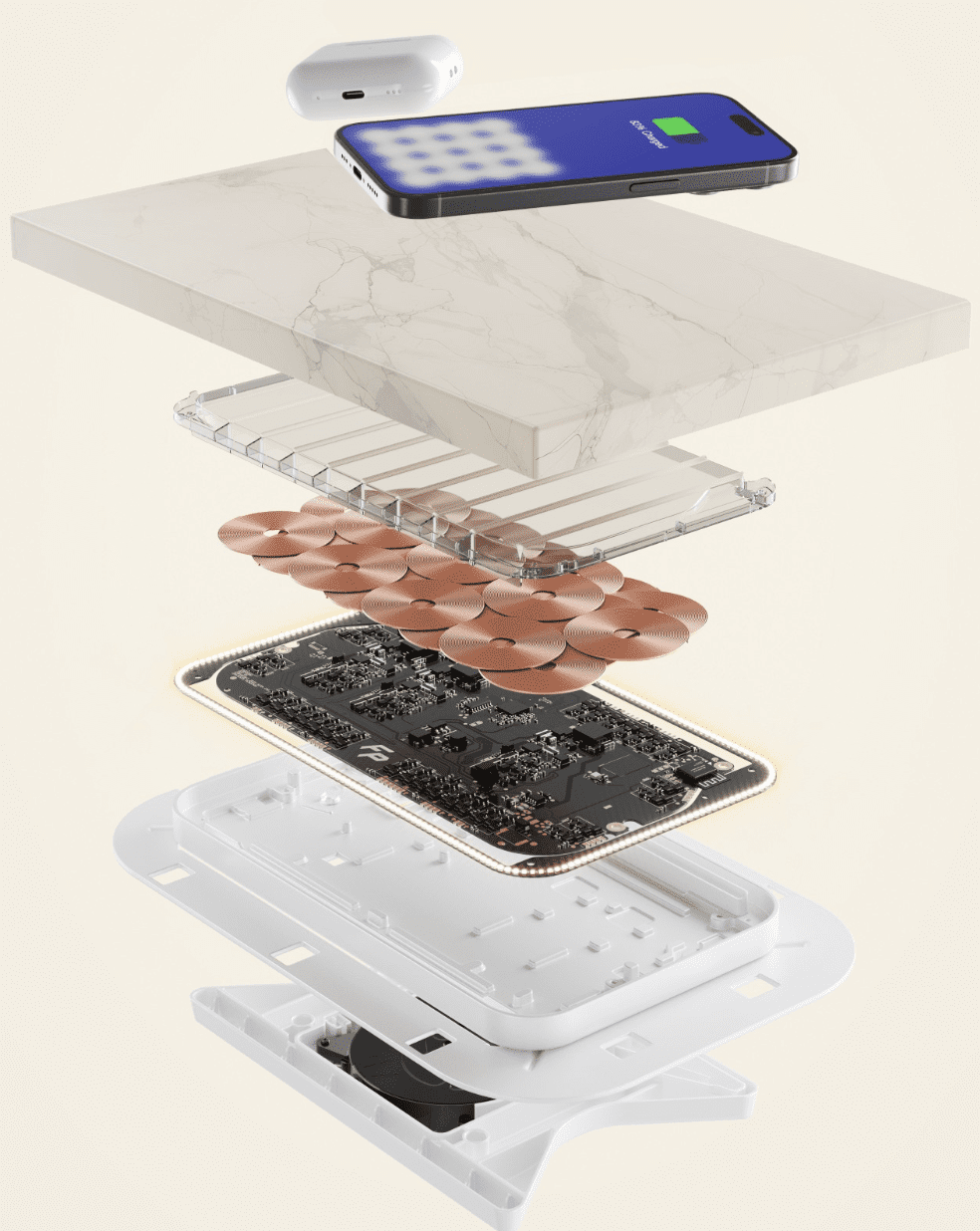 A step-by-step diagram illustrating the technology behind FreePower.
