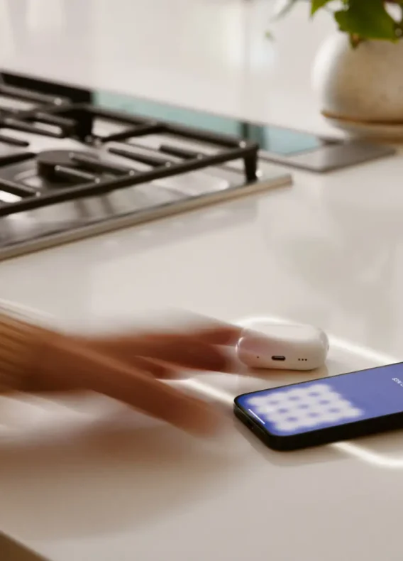 Residents at Rambler Tempe can use FreePower to wirelessly charge their devices on countertops in elevated and penthouse units.