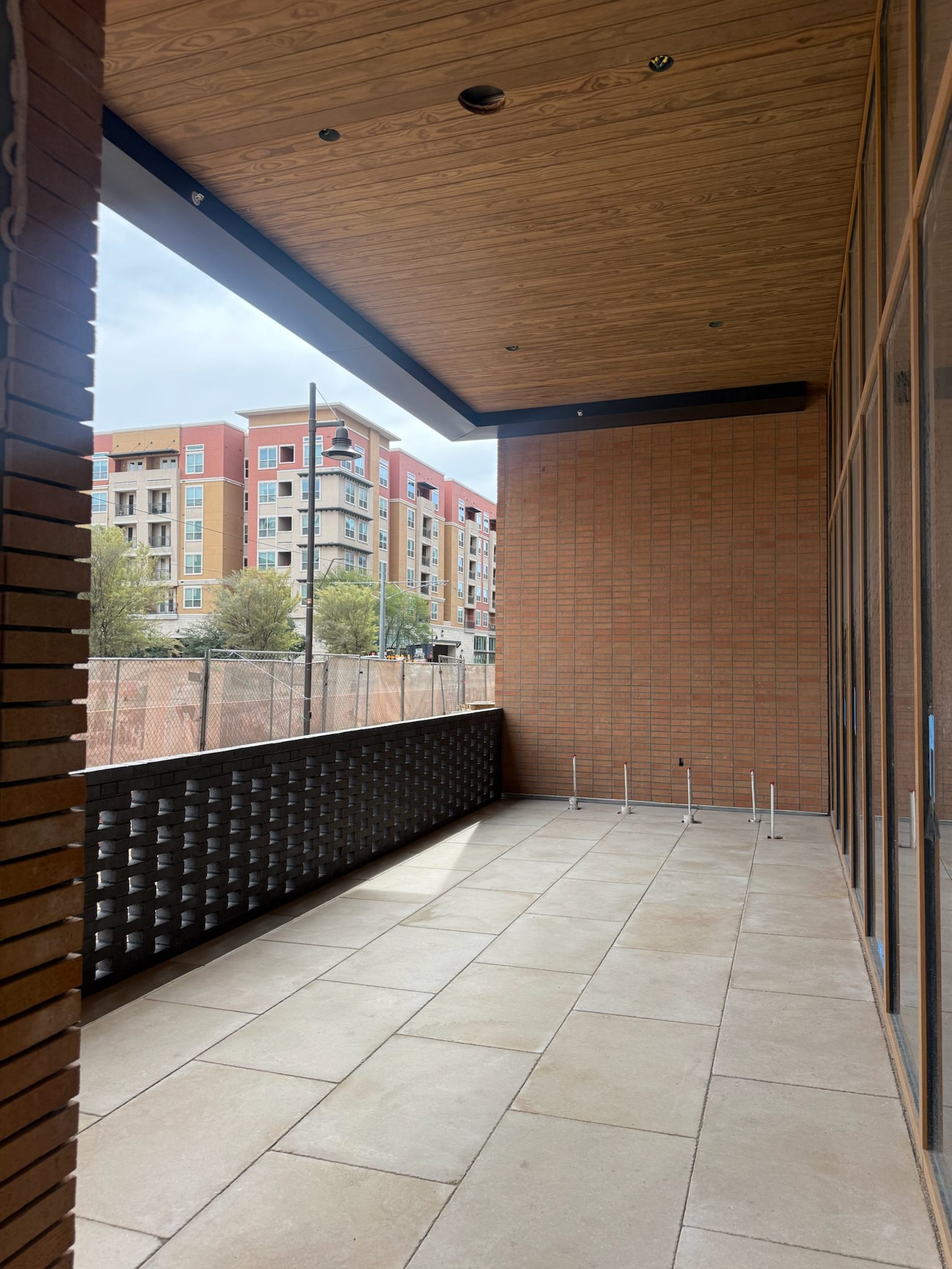 The Daydreamer patio is complete and ready to welcome residents and guests.