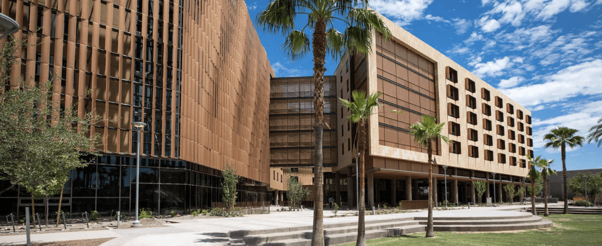 ASU residence hall on the Tempe campus.